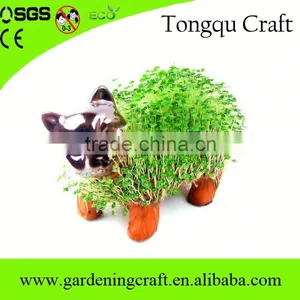 Pormo Gifts Usb Chia Pet Gifts for Newly Married Couple Wedding Thank You Gifts for Guests thumbnail-1