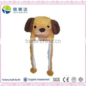 Adult/Teen Plush Animal Puppy Character Ear Flap Hat thumbnail-1