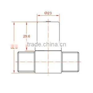 6V Pulse Sensor Auto Latching Water Bi Stabile Solenoid Valve thumbnail-3