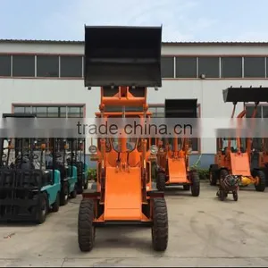 Micro Loader Mini Wheel Loader Small Wheel Loader thumbnail-2