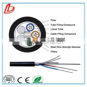 6 Core GYTA Stranded Loose Tube Cable, 6 Core GYTA Outdoor Fiber Optic Cable thumbnail-2
