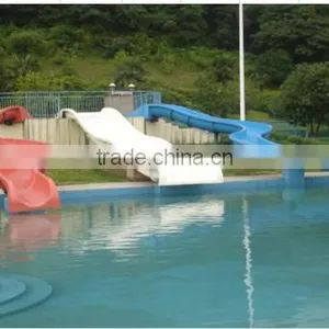High Quality Family Wide Swimming Pool Water Park Slide for Sale Fiberglass thumbnail-2