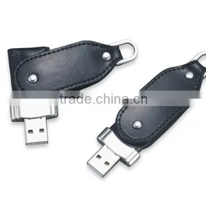 Swivel Leather Usb Flash 4gb, 8gb Leather Usb Flash Drives Bulk Cheap, High Quality Leather Usb 2.0 Flash Memory thumbnail-1