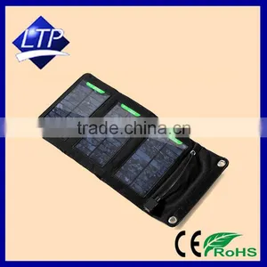 5W USB Portable Folding Solar Charger Where There is Sunshine ,there is Electricity Apple Samsung Millet Cell Phone 2 to 3 Hours thumbnail-1