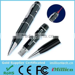 Laser Usb Flash Drive Laser Pointer Ball Pen, High Quality Pen Usb, Promotional Cheap 1gb Usb Pen Drive thumbnail-2