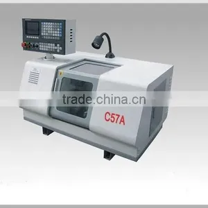 High Quality and Best Price C57A Mini Cnc Lathe Machine Wityh ISO Certification From Gold Supplier thumbnail-3