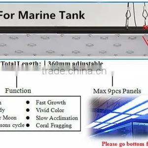 Wifi Light 40cm/15inch/40W Dimmable Programmable Led Aquarium Light With Turning-p Controller,sunrise Sunset Lunar Cycle thumbnail-3