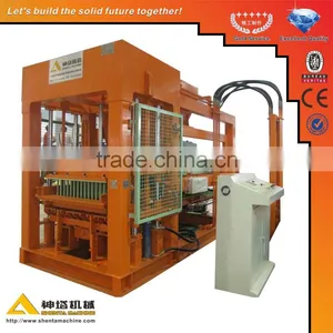 Hot Sale! ShentaQTY8-15 Automatic Fly Ash Brick Making Machine in India Price thumbnail-1