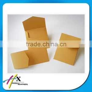 Special Shaped Design Kraft Paper Envelopes Small Size Custom Envelope thumbnail-1