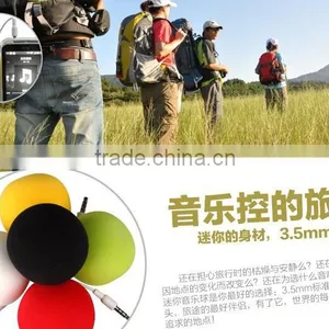 High Definition Plum 3.5mm Mini Portable Stereo Speaker Dock for Apple IPhone 5 / IPhone 4 4s / IPad Mini / IPod / ThinkPad thumbnail-1