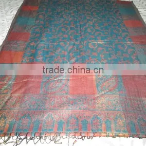 SILK & WOOL STOLE thumbnail-1