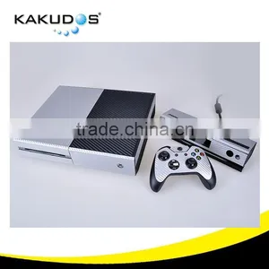 High Quality 3D Carbon Fiber Vinyl Console Skin Sticker for Xbox One Console thumbnail-1