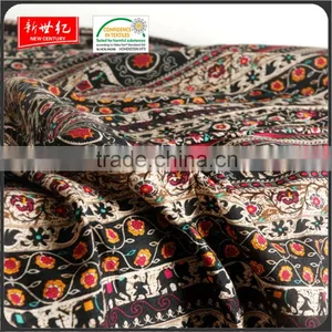 Woven Women Dress Factories Wholesale 100%priented Rayon Fabric thumbnail-3