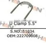 Putzmeister U Clamp 5.5" OEM 222709008 Coupling for Concrete Pump Spare Parts thumbnail-1