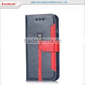 New Design Flip Wallet Crazy Horse Smart Leather Case for Iphone 5 5s 6 6s 7 Plus thumbnail-3