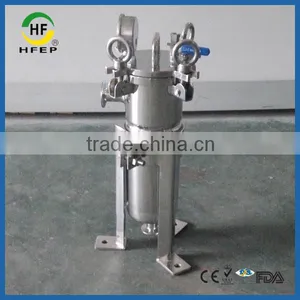 Size 3 Stainless Steel SS316 Side Entry Single Cartridge Water Filter Housing thumbnail-3
