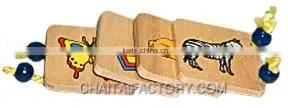 Children's Educational Toy Wood Puzzle Blocks thumbnail-1