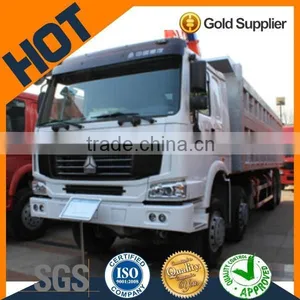 Road Transport Truck SINOTRUK 8X4 HOWO Tipper Truck Low Price for Sale thumbnail-1