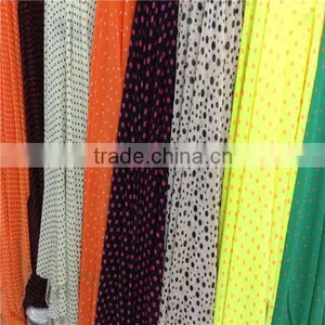 2014 New Design Diamond Leopard Design Digital Chifffon Fabric for Clothing thumbnail-3