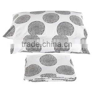 Jaipur Hand Block Print Bed Sheet Indian Hand Block Printed Cotton Fabric Bedsheets thumbnail-4