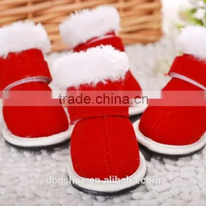 JML 2015 on Sale Happy Christmas Dog Boots Pet Shoes Fashion Pet Shop Warm&anti-skidding Dog Shoes thumbnail-1