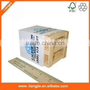 Custom Memo Paper Cube ,wooden Pallet Memo Cube thumbnail-3