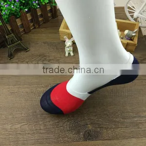 Socks Wholesale Wide Red Stripe No Show Socks,invisible Socks China Supplier thumbnail-2