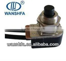 DS-010 1A 250V/3A 125V AC Push Button Switch thumbnail-1