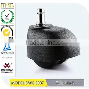 2015 New Office Chair Caster With Brake / Furniture Caster/ White Swivel Caster With Screw DWG-K004 thumbnail-3