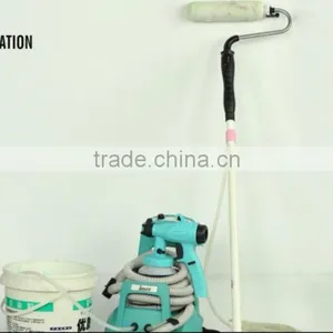 Mandarin - 650W HVLP Floor Based Spray Gun With Drag Bar, Paint Suction and Roller thumbnail-3