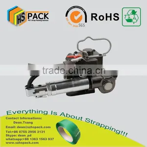 NEW Products Pneumatic Strapping Tool HS-19S PET PP Strap Welding Tool for Glass Bottles Bale thumbnail-1