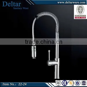 China Spring Pull Out Kitchen Faucet, American Style Brass Body Pull Out Kitchen Faucet thumbnail-1