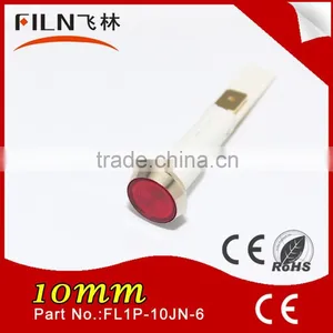 Waterproof Plastic 10mm Blue Color 12VDC LED Signal Lamp for Oven thumbnail-5
