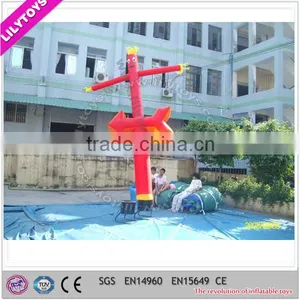 High Quality 3meters to 10m Custom Logo Advertising Dancing Man Inflatable Sky Tube Air Dancer thumbnail-1
