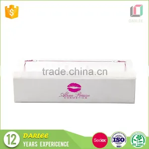 China Manufacturers Custom Logo Printed Cosmetic Makeup Pretty Lipstick Packaging With Mirror thumbnail-6