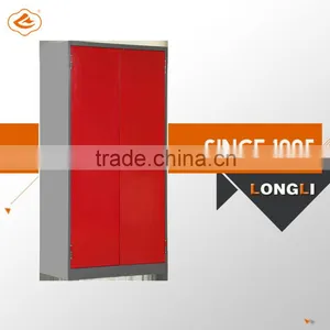 Two Doors File Steel Cabinet Office Furniture for Lock thumbnail-1