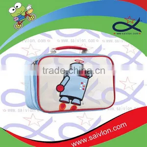 Cartoon Print Picnic Insulated Cooler Lunch Tote Bag thumbnail-1