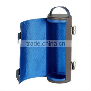 Chinese Factories Wholesale Custom PU Leather Single Bottled Wine Box, Cylindrical Gift Box thumbnail-2