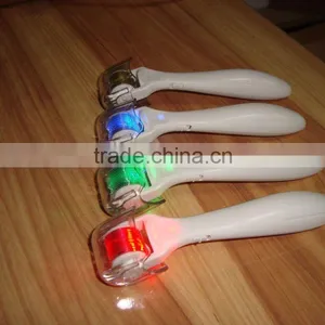 LED Derma Roller 540 192 75 Needles Microneedle Dermaroller Skin Roller thumbnail-1