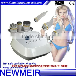 Facial Veins Treatment 1MHz Multipolar Tripolar RF Cavitation Machine / Cavitation Slimming Machine Fat Burning Tattoo Removal Laser Machine thumbnail-1