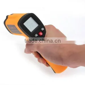 COLEMETER Non Contact Laser Infrared IR Digital LCD Thermometer Temperature Tester C F thumbnail-3