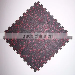Star Color Rubber Floor Tile thumbnail-1