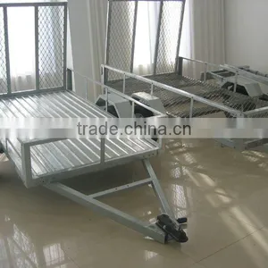 Utility ATV Trailer W/mesh Floor and Gate thumbnail-1