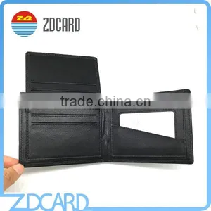 Man's Genuine Leather Zipper Pocket Rfid Wallet thumbnail-6