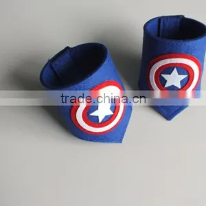 Holloween Superhero Costume Super Hero Cape and Wristband Dress up for Kids thumbnail-6