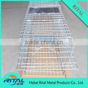 Large Trap Live Possum Rabbit Fox Cat Squirrel Trap Cage thumbnail-6