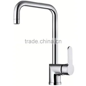 Modern Kitchen Brass Fauce Mixer Tap thumbnail-1