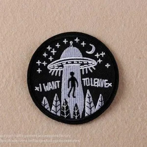 Latest Design Fashion DIY Custom Embroidery Patches For Clothing Accessory thumbnail-5