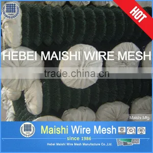 3.5mm Wire Pvc Coated and Galvanized Chain Link Fence Mesh thumbnail-1