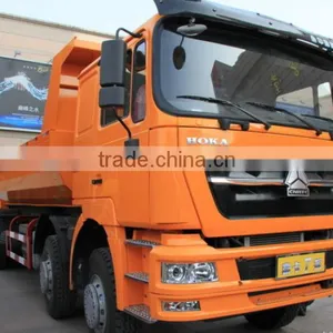 Factory Directly Sinotruk Hoka 340hp 8*4 Dump Truck for Construction Waste thumbnail-1